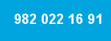 982 022 16 91 982 022 16 91